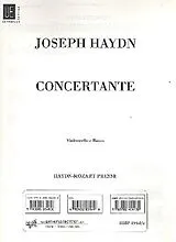 Franz Joseph Haydn Notenblätter Sinfonia concertante Hob.I-105 für