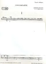 Franz Joseph Haydn Notenblätter Sinfonia concertante Hob.I-105 für Oboe