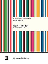 Pete Rose Notenblätter New Braun Bag für 3 Blockflöten