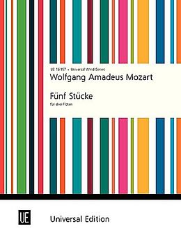 Wolfgang Amadeus Mozart Notenblätter 5 Pieces
