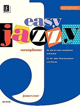 James Rae Notenblätter Easy jazzy saxophone für Saxophon