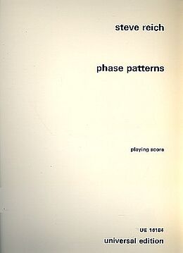 Steve Reich Notenblätter Phase patterns for four
