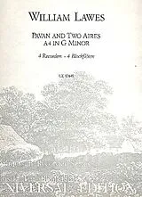 William Lawes Notenblätter Pavan und 2 Aires a 4 in g-Moll