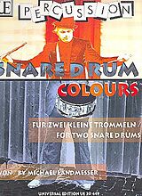 Michael Landmesser Notenblätter Snare Drum Colours für 2 kleine Trommeln