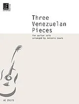 Antonio Lauro Notenblätter 3 Venzuelan Pieces