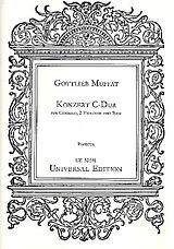Gottlieb Muffat Notenblätter Konzert C-Dur für Cembalo