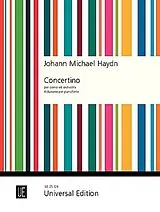 Michael Haydn Notenblätter Concertino