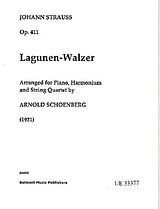 Johann (Sohn) Strauss Notenblätter Lagunen-Walzer op.411 für Klavier