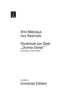 Emil Nikolaus von Reznicek Notenblätter Ouvertüre zur Oper Donna Diana