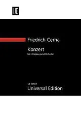 Friedrich Cerha Notenblätter Konzert