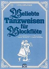 Karl Friedrich Abel Notenblätter Beliebte Tanzweisen Band 3