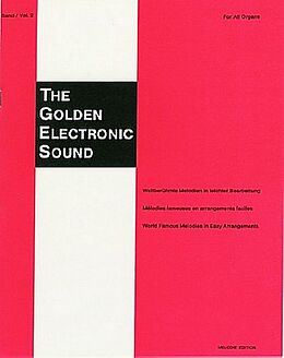  Notenblätter The golden electronic Sound Band 2