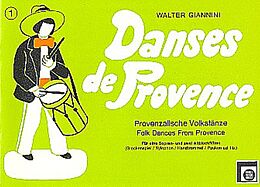Karl Friedrich Abel Notenblätter Danses de Provence Band 1