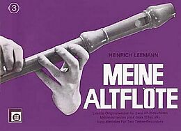 Heinrich Leemann Notenblätter Meine Altflöte Band 3
