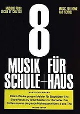  Notenblätter Musik für Schule und Haus Band 8