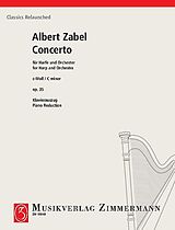 Albert Zabel Notenblätter Konzert c-Moll op.35