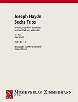 Franz Joseph Haydn Notenblätter 6 Trios op.100 Band 1