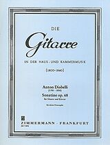 Anton Diabelli Notenblätter Sonatine op.68
