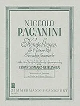 Nicolò Paganini Notenblätter Variazioni di bravura für