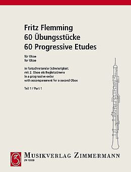 Fritz Flemming Notenblätter 60 Übungsstücke Band 1