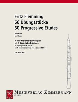 Fritz Flemming Notenblätter 60 Übungsstücke Band 2
