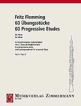 Fritz Flemming Notenblätter 60 Übungsstücke Band 3