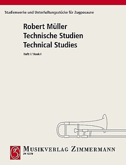 Robert Müller Notenblätter Technische Studien Band 1