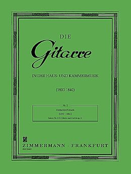 Ferdinando Carulli Notenblätter Sonate Nr.1 op.21