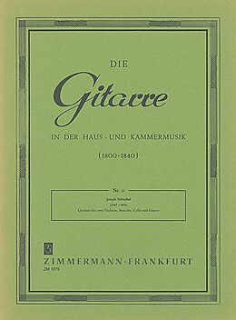 Joseph Ignaz Schnabel Notenblätter Quintett