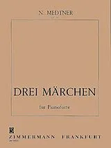 Nikolai Karlowitsch Medtner Notenblätter 3 Märchen op.42