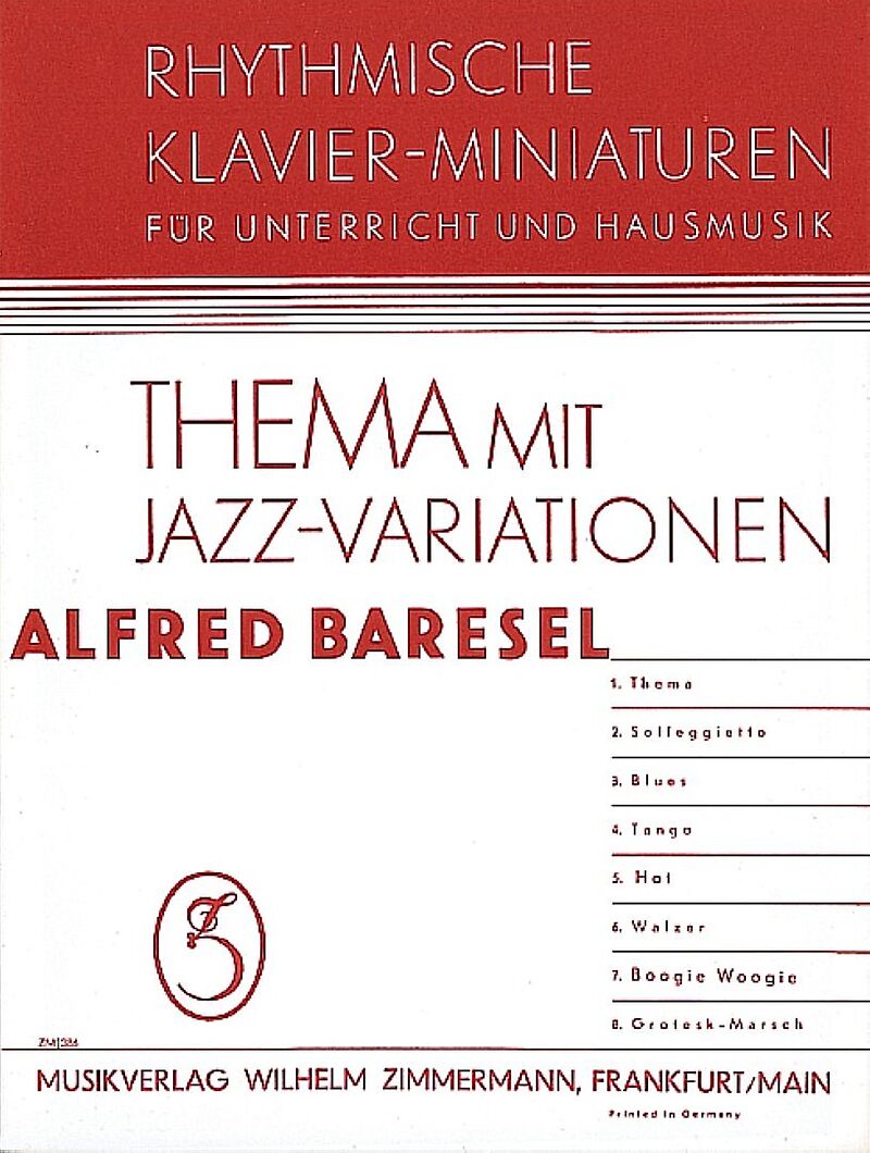 Thema mit Jazz-Variationen