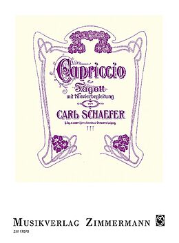 Carl Schaefer Notenblätter Capriccio