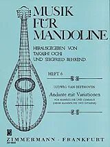 Ludwig van Beethoven Notenblätter Andante mit Variationen