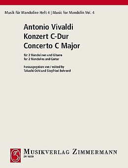 Antonio Vivaldi Notenblätter Konzert C-Dur