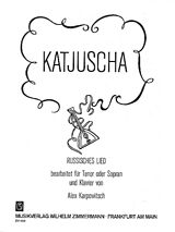  Notenblätter Katjuscha - Russisches Lied