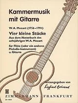 Wolfgang Amadeus Mozart Notenblätter 4 kleine Stücke