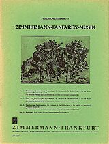 Friedrich Deisenroth Notenblätter Fanfaren-Musik Band 3 4stimmige