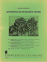 Friedrich Deisenroth Notenblätter Fanfaren-Musik Band 4 Burgmusik