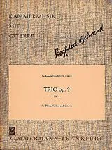 Ferdinando Carulli Notenblätter Trio op.9 Nr.1