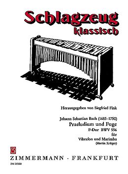Johann Sebastian Bach Notenblätter Präludium und Fuge D-Dur BWV556