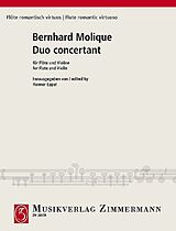 Wilhelm Bernhard Molique Notenblätter Duo concertante