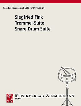 Siegfried Fink Notenblätter Trommel-Suite