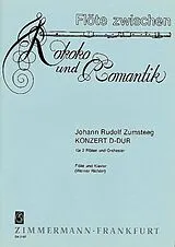 Johann Rudolf Zumsteeg Notenblätter Konzert