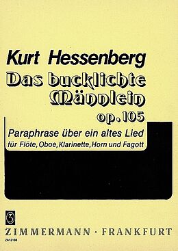 Kurt Hessenberg Notenblätter Das bucklige Männlein