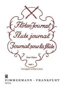  Notenblätter Flöten-Journal Band 1