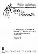 Joseph Aloys Schmittbauer Notenblätter Quartett Es-Dur op.1,5