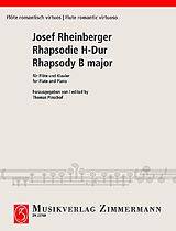Joseph Gabriel Rheinberger Notenblätter Rhapsodie H-Dur