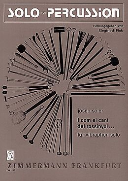 Josep Soler i Sarda Notenblätter I com el cant del rossinyol