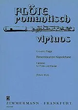 Giovanni Paggi Notenblätter Rimembranze napoletane Fantasie