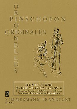 Frédéric Chopin Notenblätter Walzer op. 69 no. 1 und no. 2